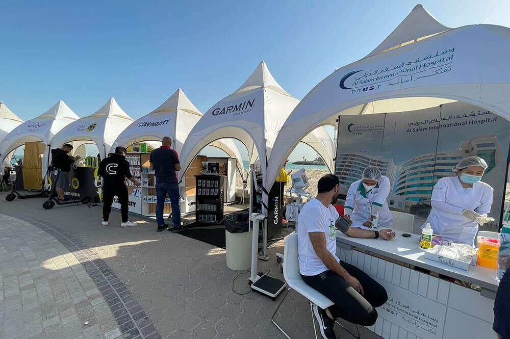من مبدأ اهتمام مستشفى السلام الدولي بالمسئولية الاجتماعية اتجاة شبابنا فقد شارك في سباق "بيتك" .