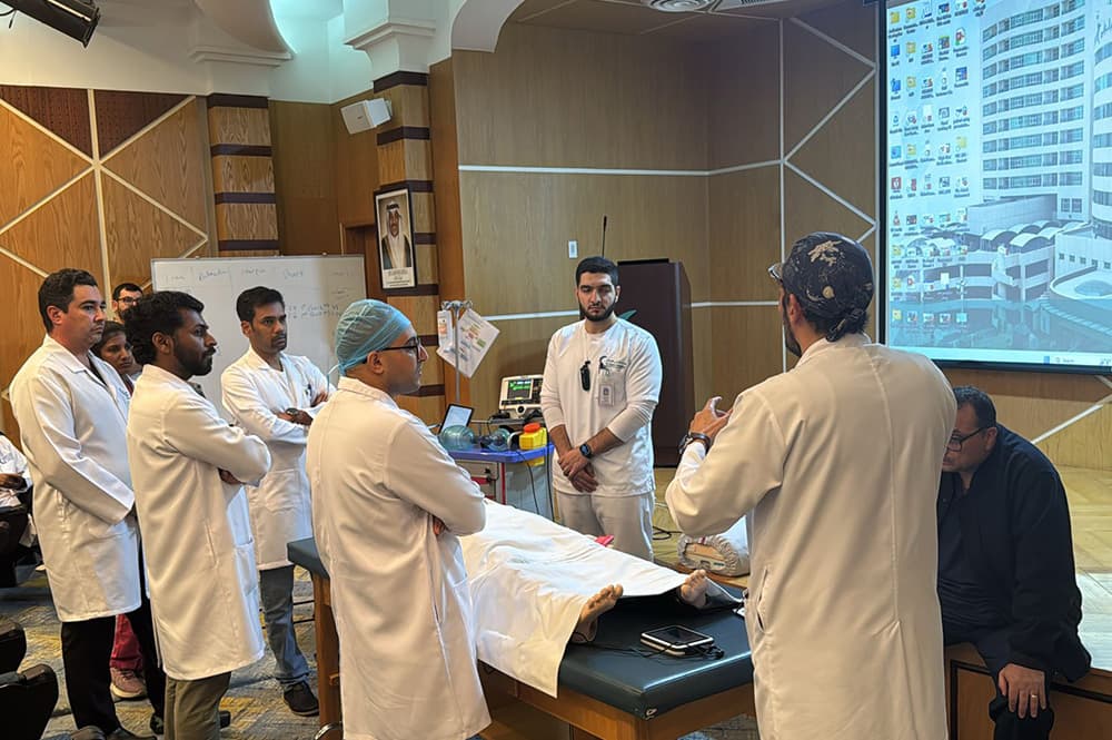 ورشة عمل دعم الحياة القلبي المتقدم