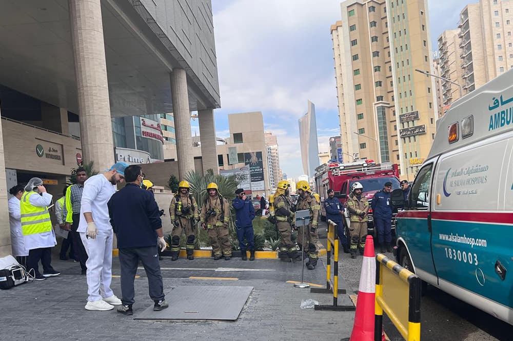 مستشفى السلام العاصمة يختبر خطة الإخلاء للطوارئ بالتعاون مع قوة الإطفاء الكويتية